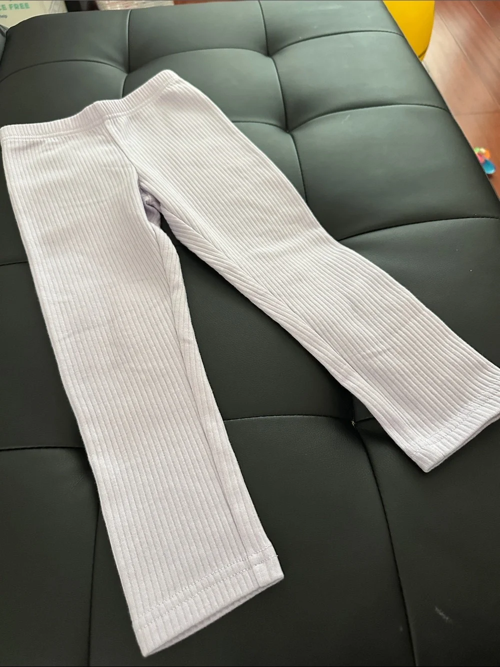 Carter's Ribbed Kids Leggings - Light Lavender
